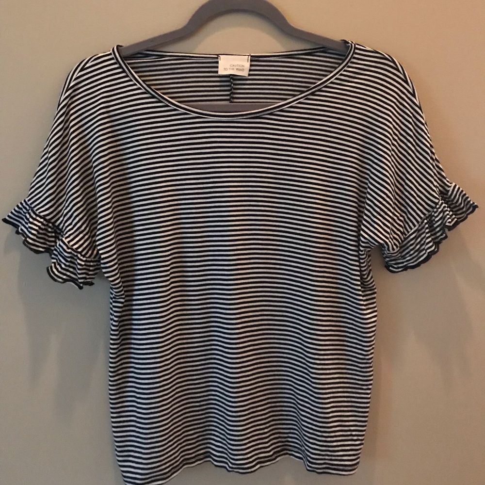 Ruffle Sleeve blouse